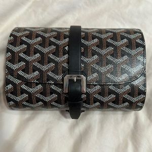 GOYARD Double Travel Watch Case. Used once.